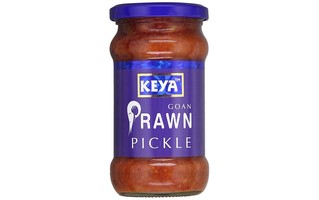 Keya Goan Prawn Pickle   Glass Jar  270 grams